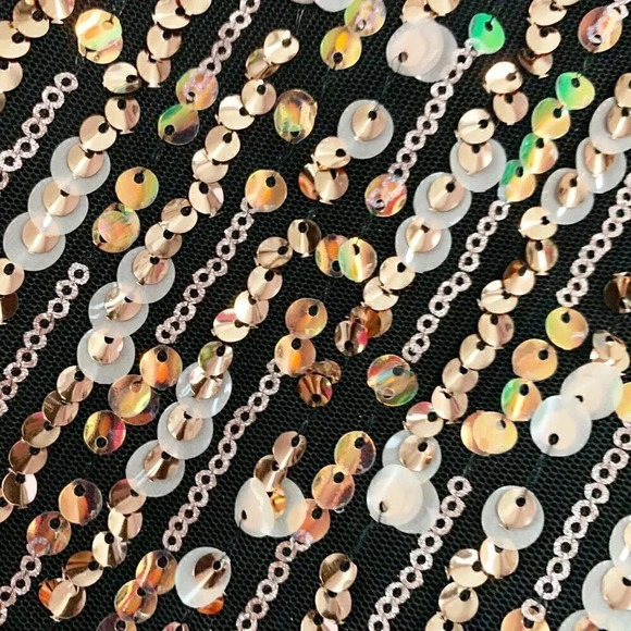 Anthropologie Corey Lynn Size S Calter Sequined Swing Maxi Dress NEW! - Picture 8 of 8